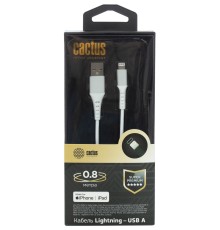 Кабель Cactus CS-LG.USB.A-0.8