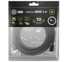 Кабель аудио-видео Cactus CS-HDMI.1.4-10