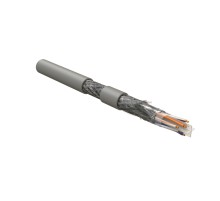 Кабель для сетей Industrial Ethernet Hyperline ISFUTP4-C6-P24/7-PU-GY