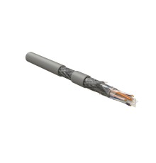 Кабель для сетей Industrial Ethernet Hyperline ISFUTP4-C6-P24/7-PU-GY
