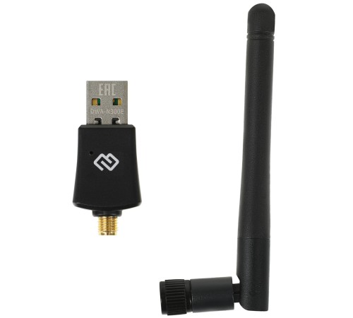 Сетевой адаптер Wi-Fi Digma DWA-N300E