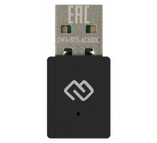 Сетевой адаптер Wi-Fi + Bluetooth Digma DWA-BT5-AC600C