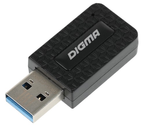 Сетевой адаптер Wi-Fi Digma DWA-AC1300C Сетевой адаптер Wi-Fi Digma DWA-AC1300C