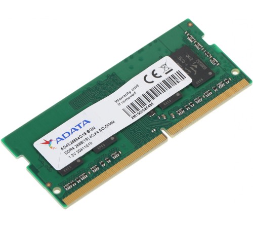 Память DDR4 2666MHz Adata AD4S26664G19-BGN
