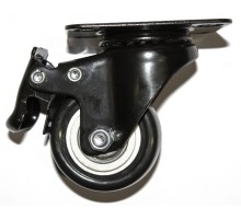 Ролик для шкафов с тормозом максимальная нагрузка 150 кг d= 50.8 мм серии TTR TTB Hyperline TCAS-3IBRK