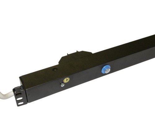 Блок розеток вертикальный Hyperline SHE-36IEC-6BIEC-B-2.5PVB