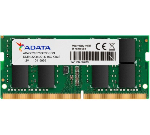 Оперативная память Adata 16 ГБ AD4S320016G22-RGN