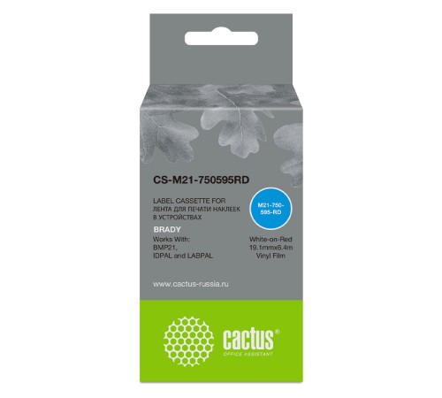 Картридж ленточный Cactus CS-M21-750595RD