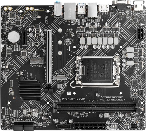 Материнская плата MSI PRO H610M-G DDR4 Материнская плата MSI PRO H610M-G DDR4