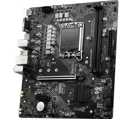 Материнская плата MSI PRO H610M-G DDR4 Материнская плата MSI PRO H610M-G DDR4