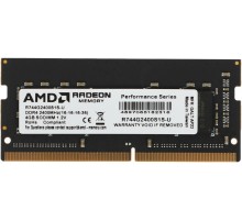 Память DDR4 4Gb 2400MHz AMD R744G2400S1S-U
