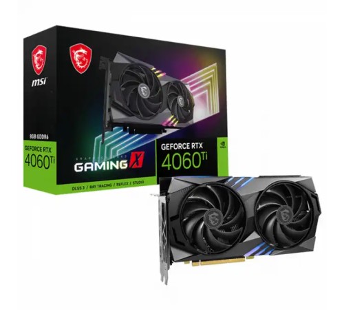 Видеокарта MSI GeForce RTX 4060 Ti GAMING X 8G