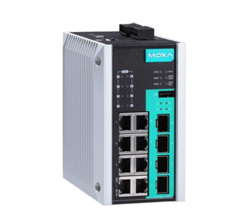 Коммутатор Moxa EDS-G512E-8PoE-4GSFP
