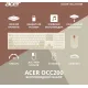 Клавиатура + мышь Acer OCC200 ZL.ACCEE.004