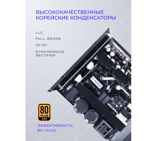 Блок питания Hiper ATX 650W HPB-650FMK2