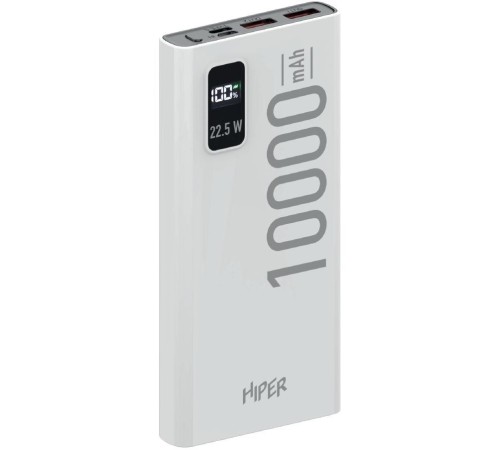 Мобильный аккумулятор Hiper EP 10000 WHITE
