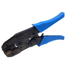 Инструмент обжимной для разъемов RJ-45 (подходит PLUG-8P8C-UV-C6-TW-SH) Hyperline HL-1408N3