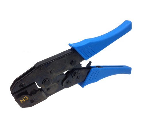 Инструмент обжимной для разъемов RJ-45 (подходит PLUG-8P8C-UV-C6-TW-SH) Hyperline HL-1408N3