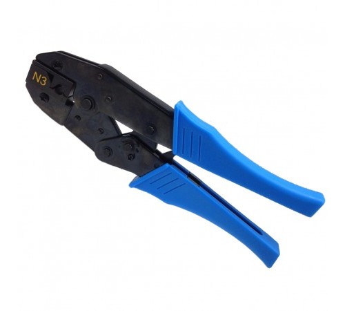 Инструмент обжимной для разъемов RJ-45 (подходит PLUG-8P8C-UV-C6-TW-SH) Hyperline HL-1408N3