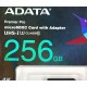 Флеш карта microSDXC Adata AUSDX256GUI3V30SA2-RA1