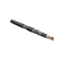 Кабель для сетей Industrial Ethernet Hyperline ISFUTP4-C5E-P24/19-PVC/PVC-BK