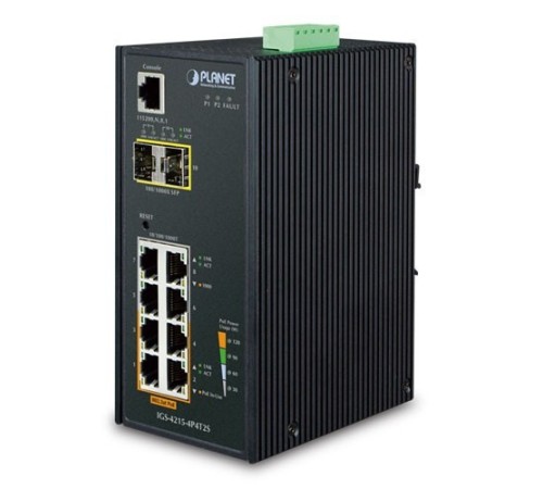 Коммутатор Planet IGS-4215-8P2T2S