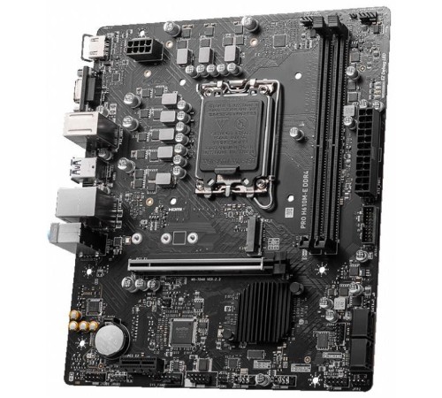 Материнская плата MSI PRO H610M-E DDR4 Материнская плата MSI PRO H610M-E DDR4