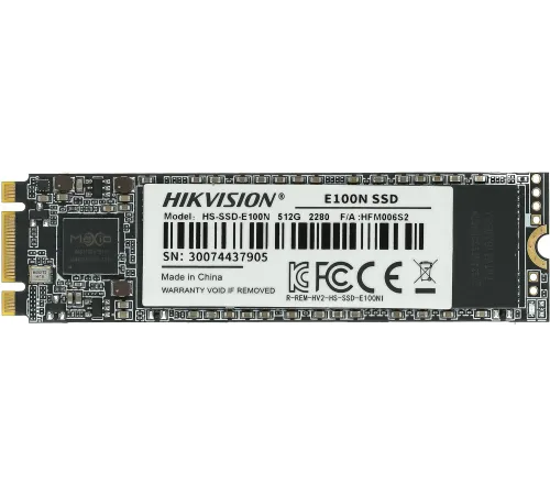 Накопитель SSD Hikvision SATA-III 512GB HS-SSD-E100N/512G