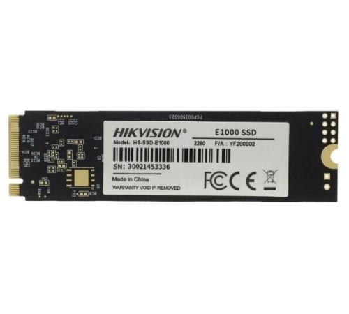 Накопитель SSD Hikvision PCIe 3.0 x4 128GB HS-SSD-E1000/128G