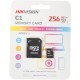 Флеш карта microSDXC 256GB Hikvision HS-TF-C1(STD)/256G/Adapter