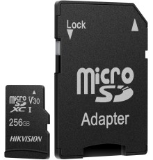 Флеш карта microSDXC 256GB Hikvision HS-TF-C1(STD)/256G/Adapter