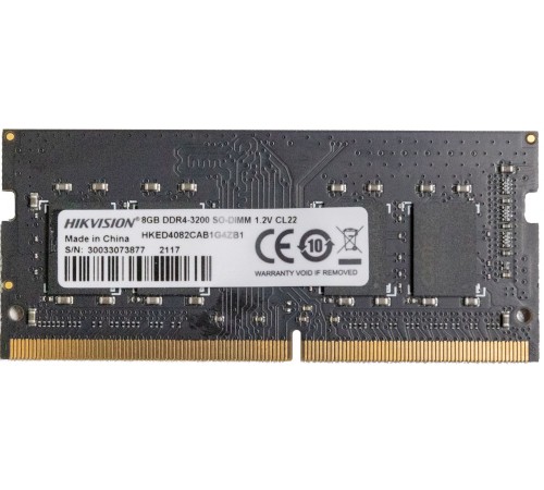 Память DDR4 8Gb 3200MHz Hikvision HKED4082CAB1G4ZB1/8G