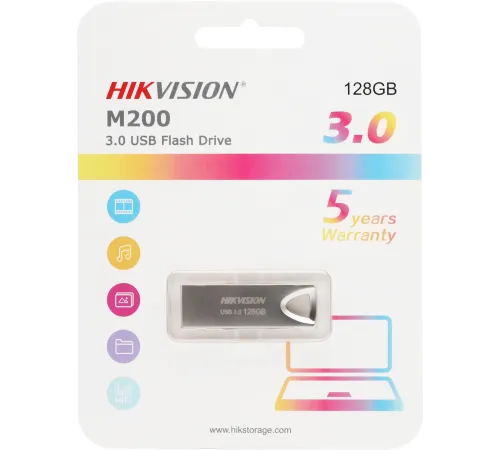 Флеш Диск Hikvision 128GB M200 HS-USB-M200128GU3