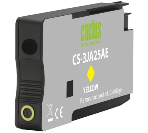 Картридж струйный Cactus CS-3JA25AE