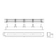 Патч-панель Hyperline PPTR-19-4CU-STL