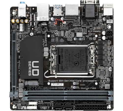 Материнская плата Gigabyte H610I DDR4