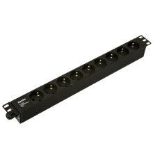 Блок распределения питания Hyperline SHE19-9SH-CB