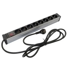 Блок распределения питания Hyperline SHZ19-8SH-S-2.5EU