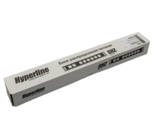 Блок распределения питания Hyperline SHZ19-8SH-S-IEC