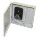 Бокс оптический универсальный Hyperline FO-WBX-4xSLT-W140H42-32UN-GY