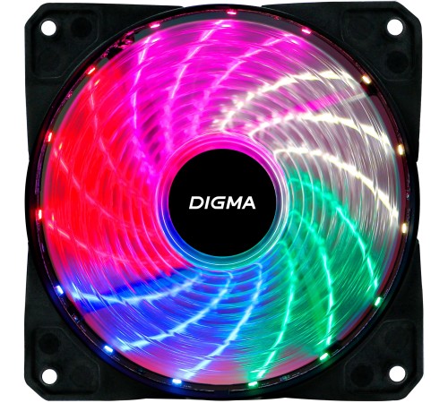 Вентилятор для корпуса Digma DFAN-FRGB2