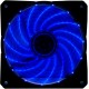 Вентилятор для корпуса Digma DFAN-LED-BLUE