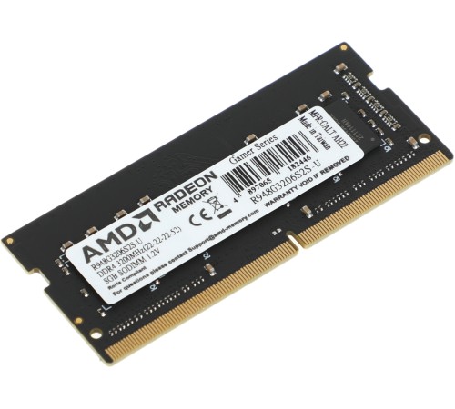 Память DDR4 8Gb 3200MHz AMD R948G3206S2S-U