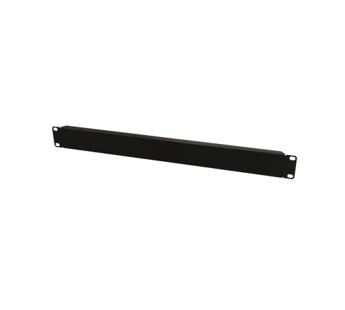 Фальш-панель на 1U цвет черный (RAL 9005) Hyperline BPV-1-RAL9005
