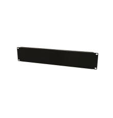 Фальш-панель на 2U цвет черный (RAL 9005) Hyperline BPV-2-RAL9005