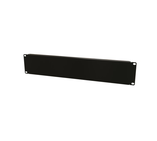 Фальш-панель на 2U цвет черный (RAL 9005) Hyperline BPV-2-RAL9005