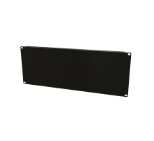Фальш-панель на 4U цвет черный (RAL 9005) Hyperline BPV-4-RAL9005