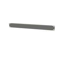 Фальш-панель на 1U цвет серый (RAL 7035) Hyperline BPV-1-RAL7035