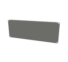 Фальш-панель на 4U цвет серый (RAL 7035) Hyperline BPV-4-RAL7035