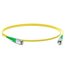 Патч-корд волоконно-оптический (шнур) Hyperline FC-S2-9-FC/AR-FC/AR-H-1.5M-LSZH-YL